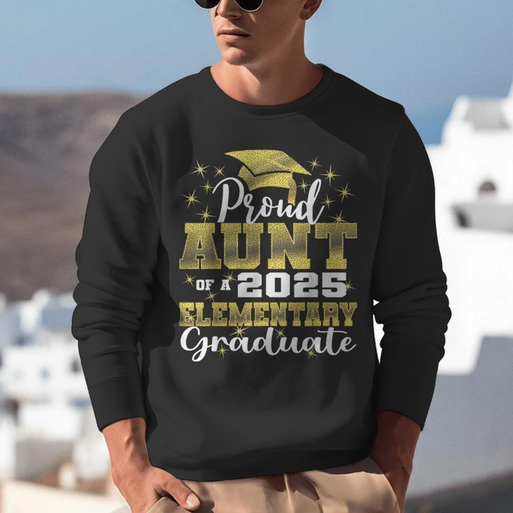 Proud Aunt Of 5th Grade Graduate 2025 Elementary Graduation Unisex Sweatshirt