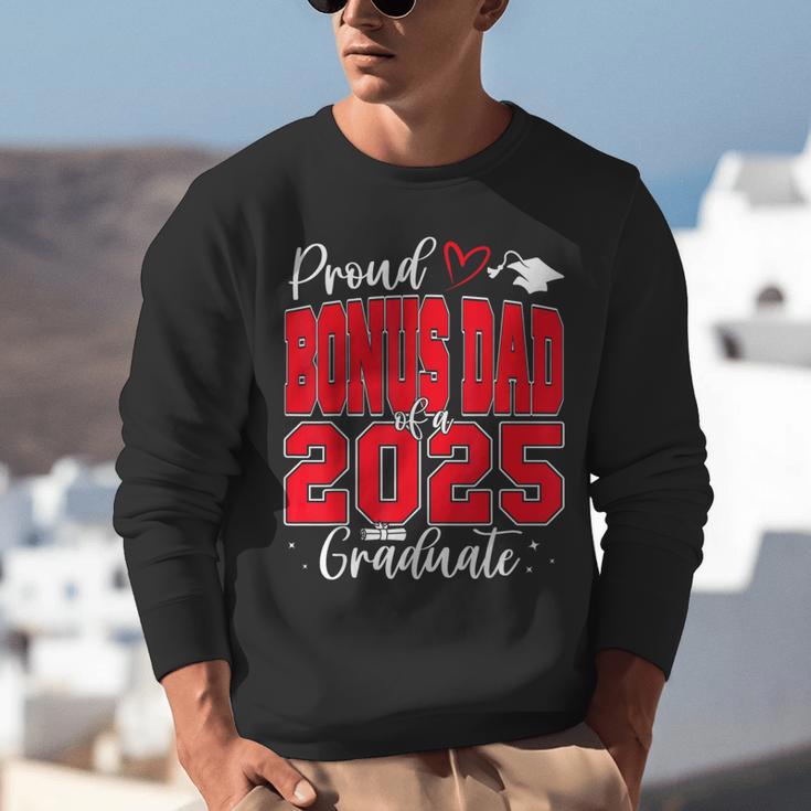 Proud Bonus Dad Of a Class Of 2025 Graduate Graduation Unisex Sweatshirt