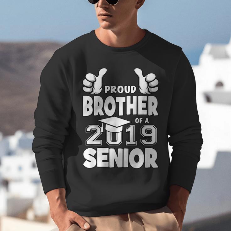 Proud Brother Of A 2019 Senior School Graduation Shirt Unisex Sweatshirt
