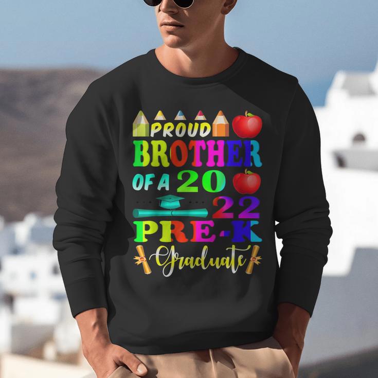 Proud Brother Of 2022 Pre K Graduate Graduation Unisex Sweatshirt