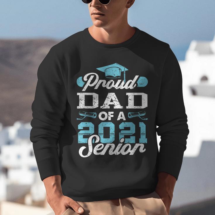 Proud Dad Of a Class Of 2021 Senior Graduate Graduation Unisex Sweatshirt