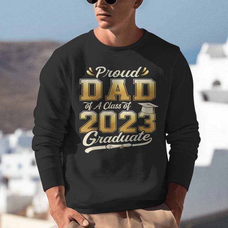 Proud Dad Of a Class Of 2023 Graduate Senior Graduation Unisex Sweatshirt