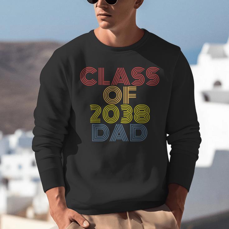 Proud Dad Of A Class Of 2038 Graduate Senior Graduation Unisex Sweatshirt