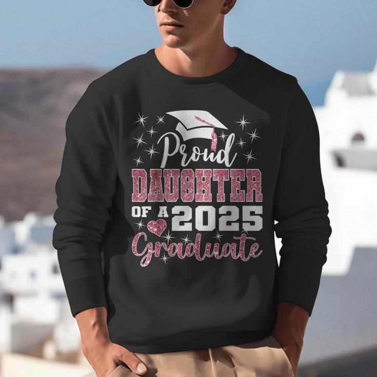 Proud Daughter Of 2025 College Graduate Family Graduation Unisex Sweatshirt