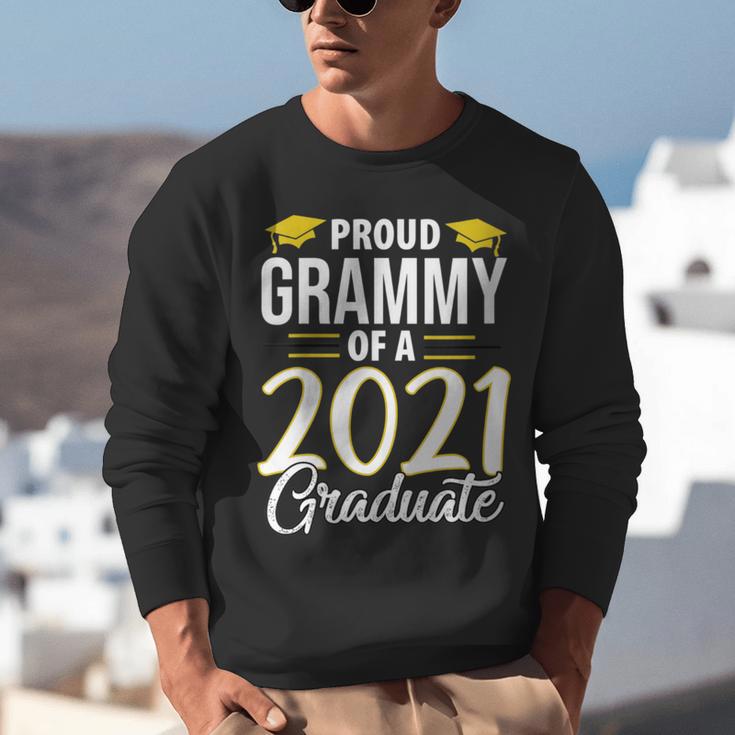 Proud Grammy Of A 2021 Graduate Graduation Clothes MBA PhD Unisex Sweatshirt