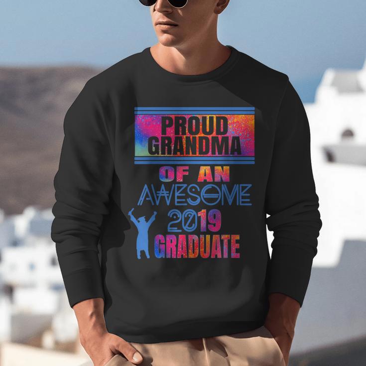 Proud Grandma Of A 2019 Graduate Senior Class Graduation Unisex Sweatshirt