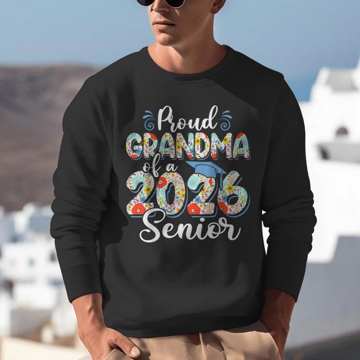 Proud Grandma Of a 2026 Graduate For Family Graduation Unisex Sweatshirt