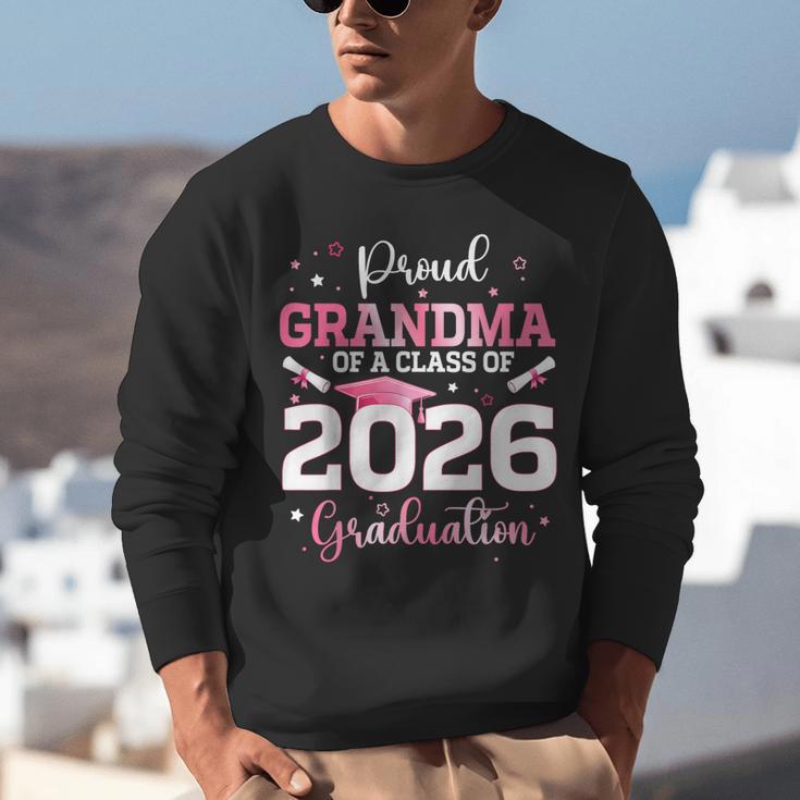 Proud Grandma Of A 2026 Senior Class Of 2026 Graduation Unisex Sweatshirt