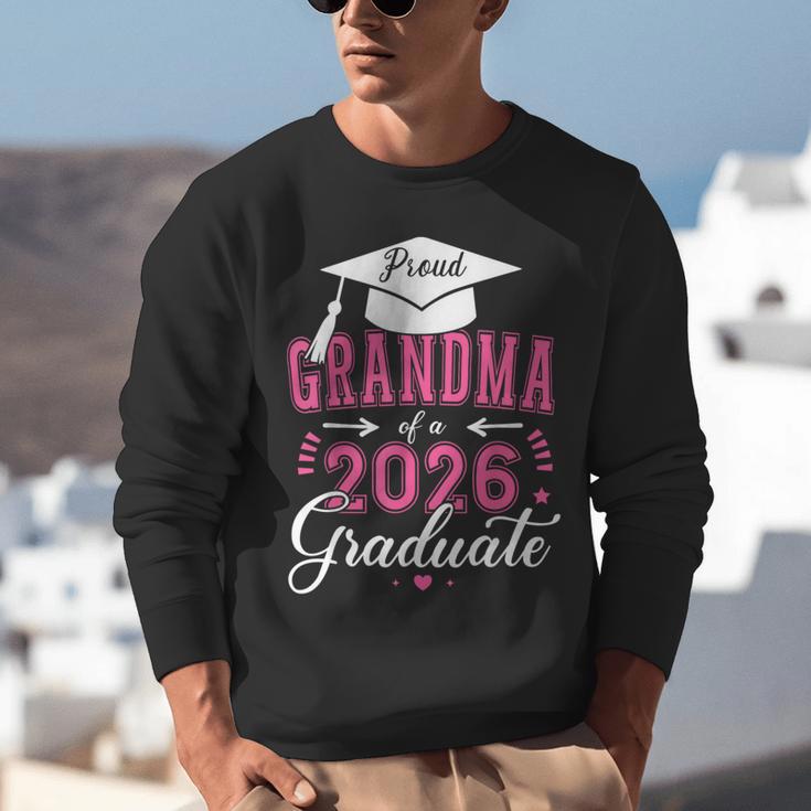 Proud Grandma Of a Class Of 2026 Graduate For Graduation Unisex Sweatshirt