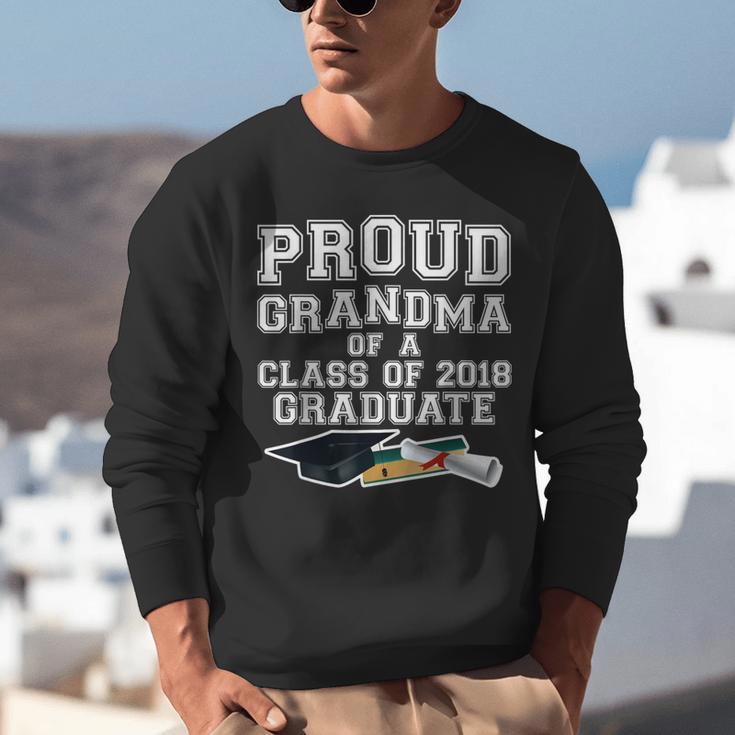 Proud Grandma Graduation Class Of 2018 Graduate Unisex Sweatshirt