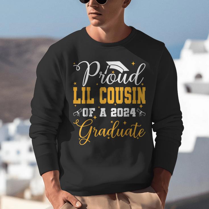 Proud Lil Cousin Of A Class 2024 Graduate Senior Graduation Unisex Sweatshirt