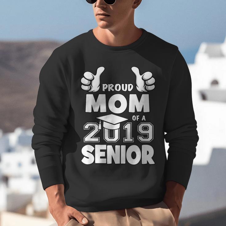 Proud Mom Of A 2019 Senior School Graduation Shirt Unisex Sweatshirt