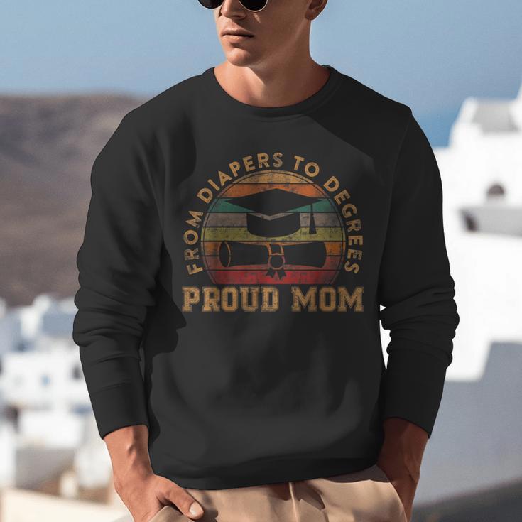 Proud Mom Of a 2023 Graduate Mother Senior Graduation Unisex Sweatshirt