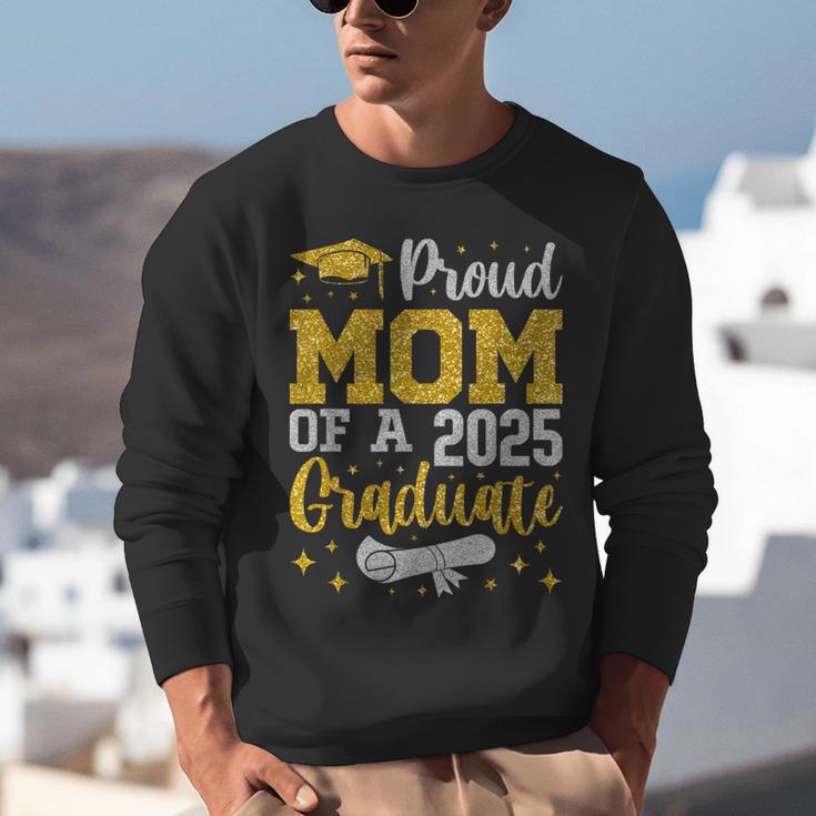 Proud Mom Of A 2025 Graduate Senior Class Of 2025 Graduation Unisex Sweatshirt