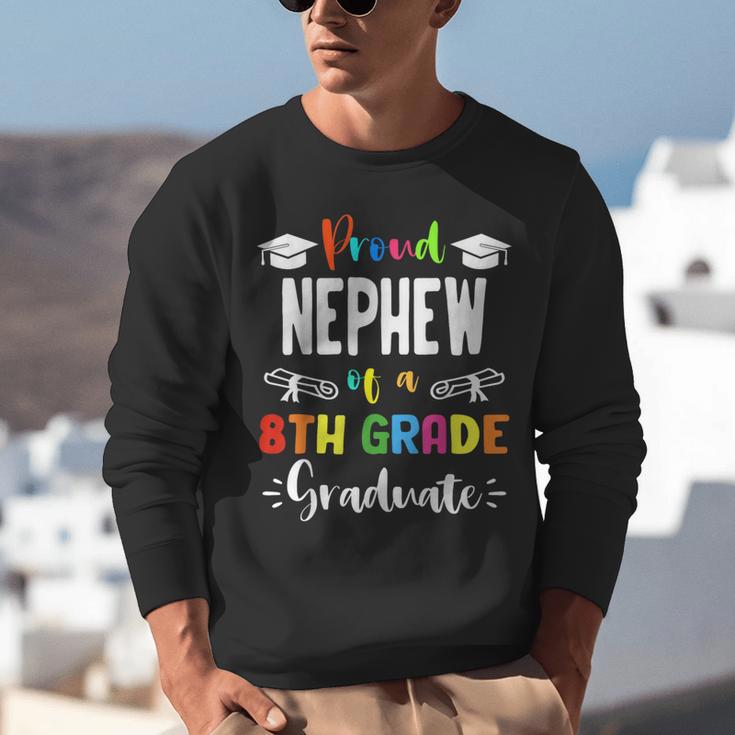 Proud NEPHEW Of A 8th Grade Graduate Graduation 2024 Class Unisex Sweatshirt