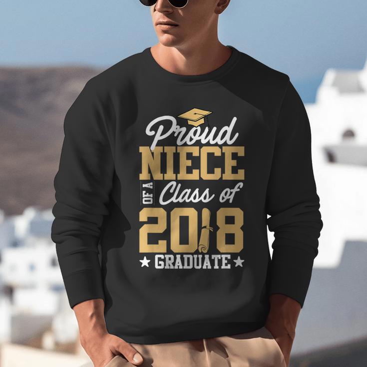 Proud Niece Graduation Shirts For Family 2018 Unisex Sweatshirt