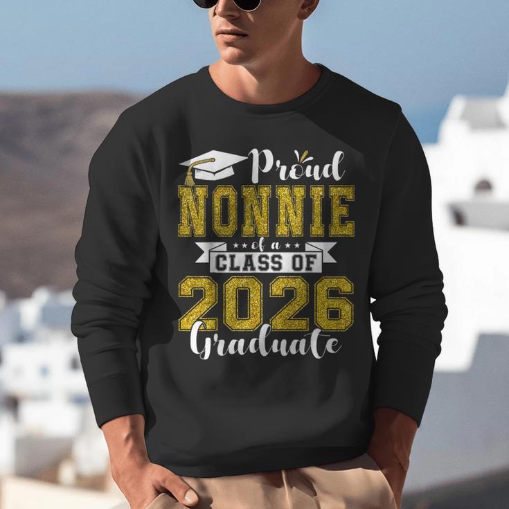 Proud Nonnie Of a Class Of 2026 Graduate Graduation 2026 Unisex Sweatshirt