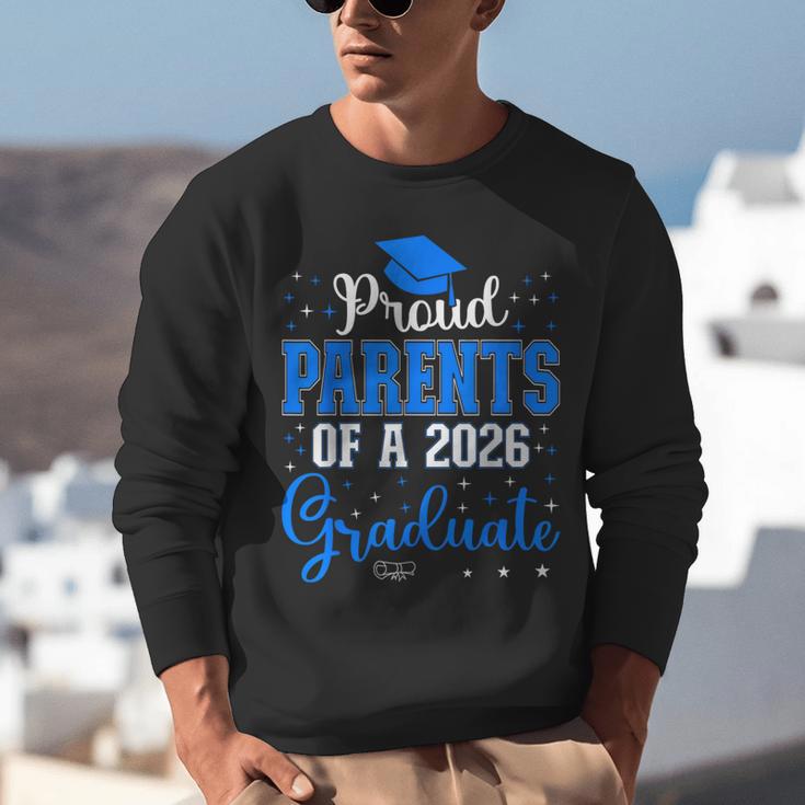 Proud Parents Of a Class Of 2026 Graduate For Graduation Unisex Sweatshirt