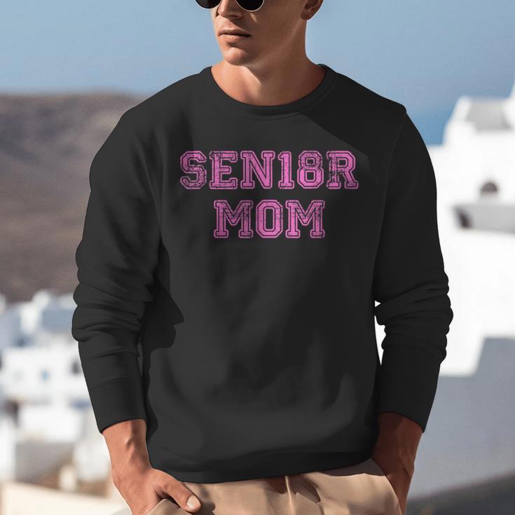 Proud Senior Mom 2018 High School Graduation Shirt Mom Tee Unisex Sweatshirt