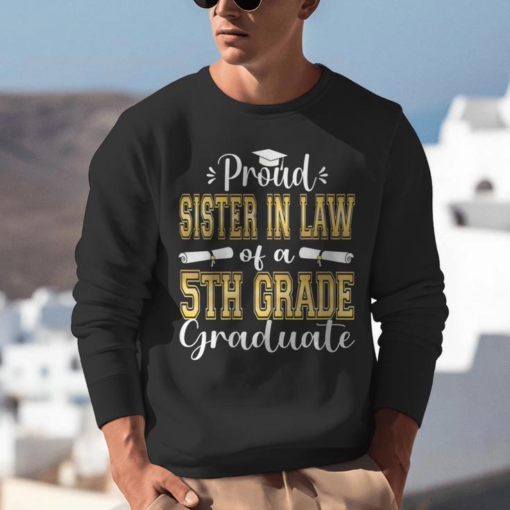 Proud Sister In Law Of 5th Grade Graduate 2023 Graduation Unisex Sweatshirt