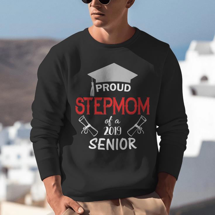 Proud Stepmom Of a 2019 Senior Graduation Family Unisex Sweatshirt