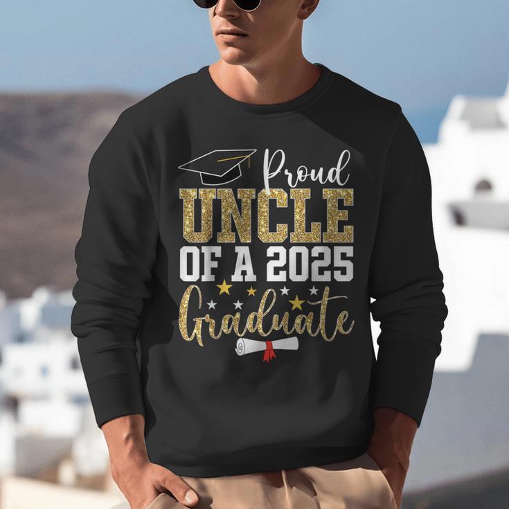 Proud Uncle Of A 2025 Graduate Uncle Graduation 2025 Unisex Sweatshirt
