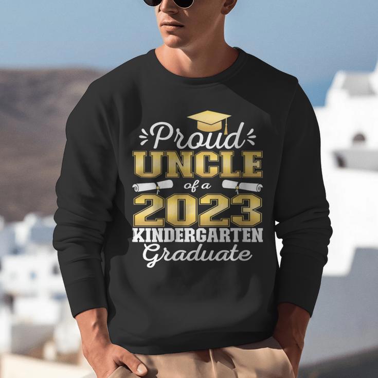 Proud Uncle Of Kindergarten Graduate 2023 Graduation Uncle Unisex Sweatshirt