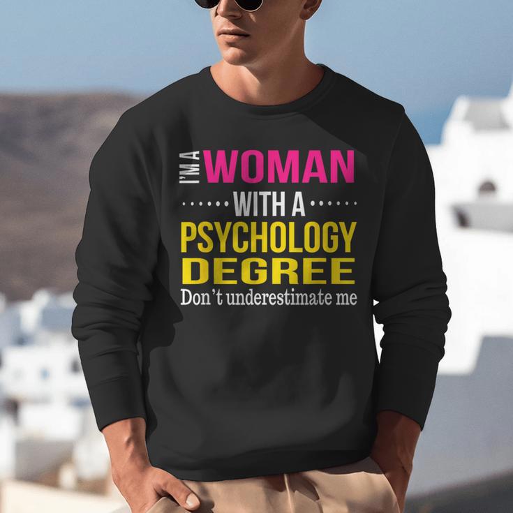 Psychology Degree Major Graduation 2024 Psychologist PsyD Unisex Sweatshirt