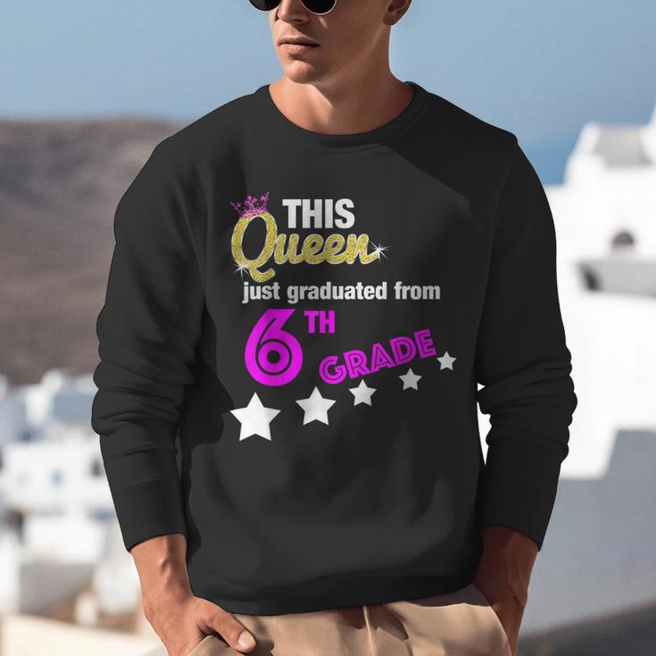 Queen 6th Grade Graduation For Girls Unisex Sweatshirt
