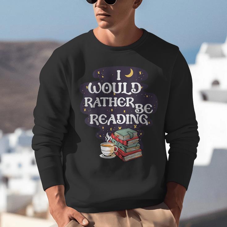 I Would Rather Be Reading Bookworm Book Lover Librarian Kids Unisex Sweatshirt I Would Rather Be Reading Bookworm Book Lover Librarian Kids Unisex Sweatshirt