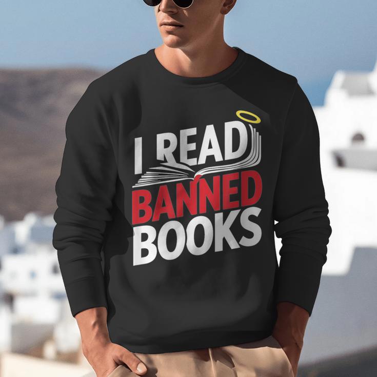 I Read Banned Books Defiant And Bold Unisex Sweatshirt I Read Banned Books Defiant And Bold Unisex Sweatshirt