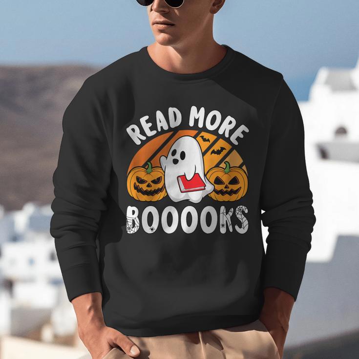 Read More Books Teacher Halloween Men Women Unisex Sweatshirt