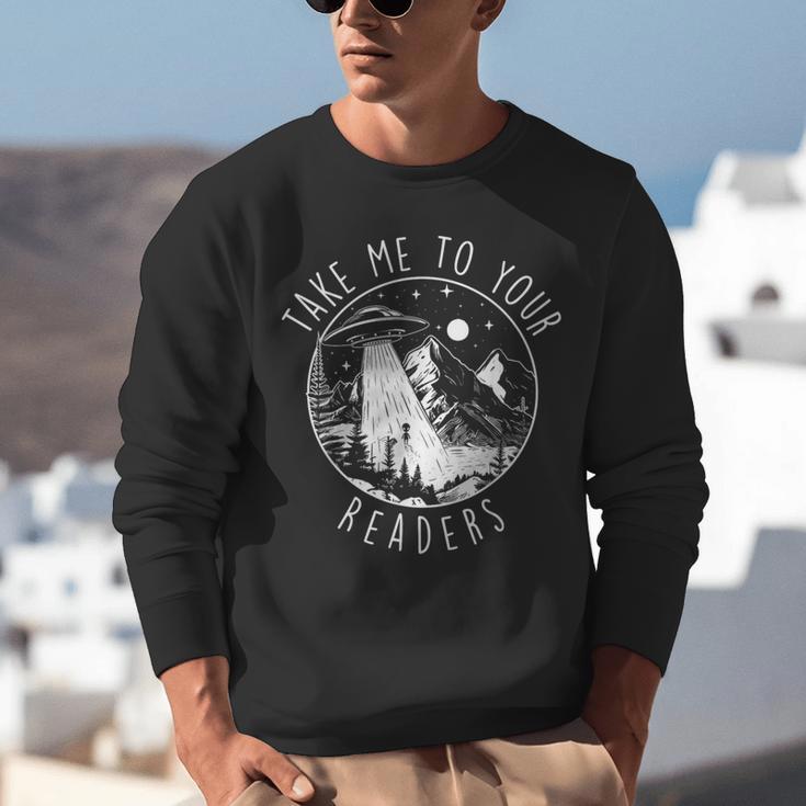 Take Me To Your Readers Book Lover Reading Bookworm Unisex Sweatshirt Take Me To Your Readers Book Lover Reading Bookworm Unisex Sweatshirt