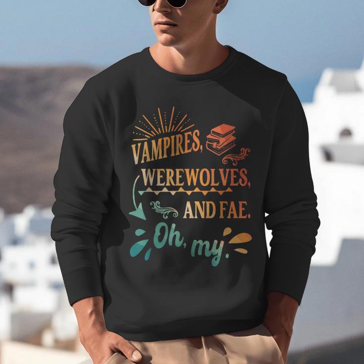 Readers Books Lovers BFF Books Club Paranormal Romance Reading Book Vampires Werewolves & Fae -Adults Short Sleeve Unisex Sweatshirt Readers Books Lovers BFF Books Club Paranormal Romance Reading Book Vampires Werewolves & Fae -Adults Short Sleeve Unisex Sweatshirt