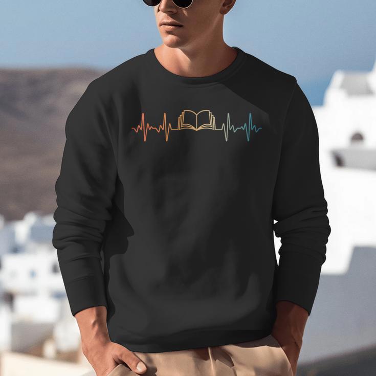 Reading Art For Men Women Bookworm Reader Book Lover Unisex Sweatshirt