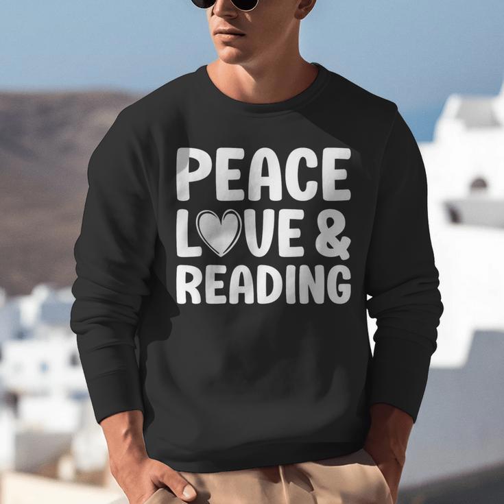 Reading I Love Books And Reading Unisex Sweatshirt
