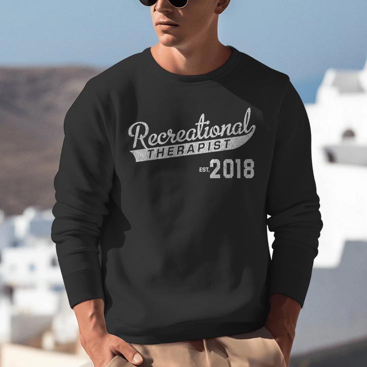 Recreational Therapy Shirt Graduation Unisex Sweatshirt
