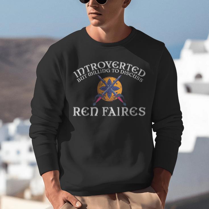 Renaissance Festival Introvert Medieval Ren Faire Unisex Sweatshirt