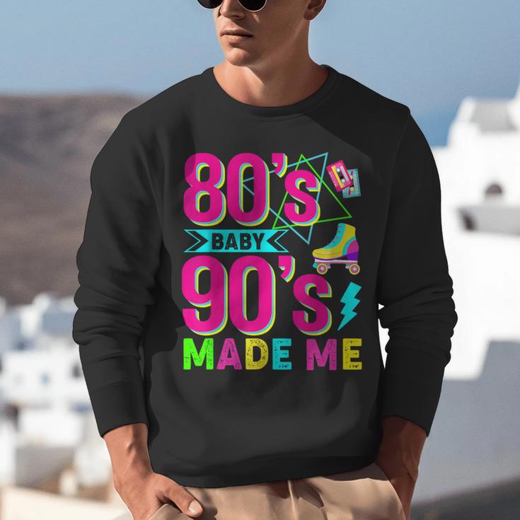 Retro 1980s 80's Baby 1990s 90's Made Me Nostalgia Vibes Unisex Sweatshirt Retro 1980s 80's Baby 1990s 90's Made Me Nostalgia Vibes Unisex Sweatshirt