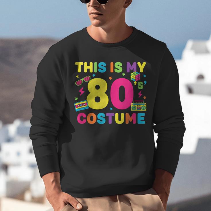 Retro 80's Costume 80s Nostalgia Party Unisex Sweatshirt