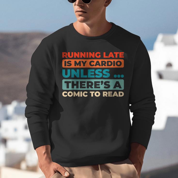 Retro Art Graphic Novels Superheroes Vintage Comic Books Unisex Sweatshirt