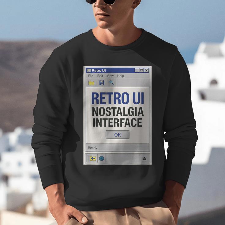 Retro Computer Dialog Box 90s Desktop Interface Nostalgia Unisex Sweatshirt Retro Computer Dialog Box 90s Desktop Interface Nostalgia Unisex Sweatshirt