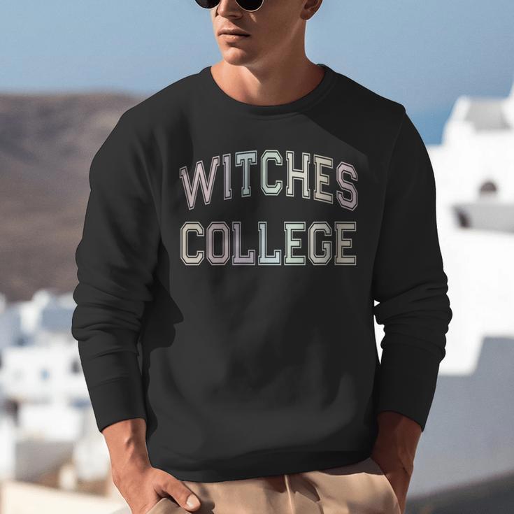 Retro Stay Away From Me WITCHES COLLEGE Introvert AntiSocial Unisex Sweatshirt