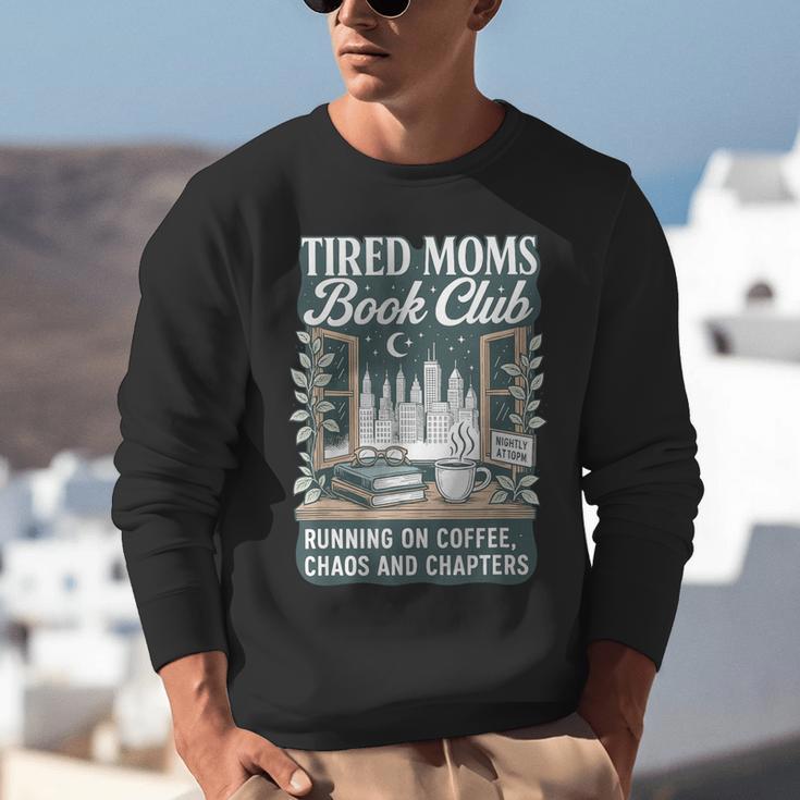 Retro Tired Moms Book Club Bookish Booktrovert Mother's Day Unisex Sweatshirt Retro Tired Moms Book Club Bookish Booktrovert Mother's Day Unisex Sweatshirt