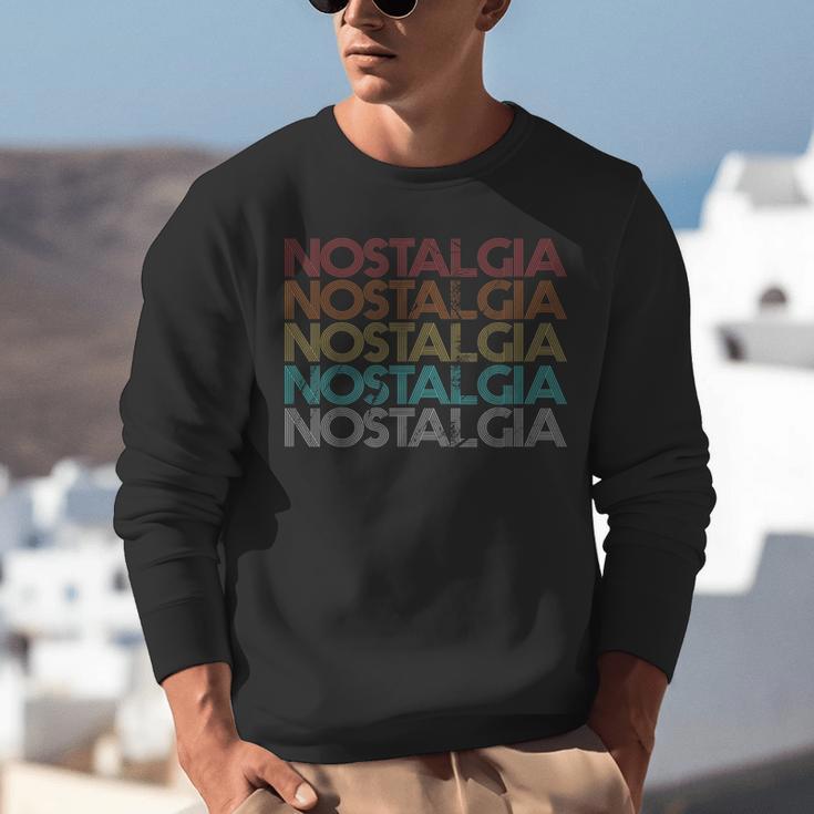 Retro Vintage Nostalgia Unisex Sweatshirt