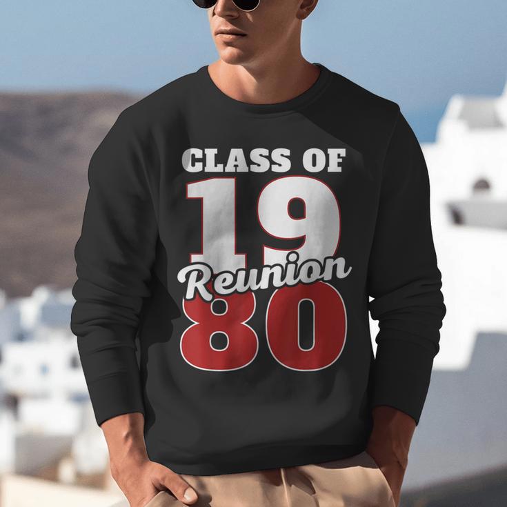 Reunion 1980 Class Of 1980 Reunion 80 Graduation 1980 Unisex Sweatshirt