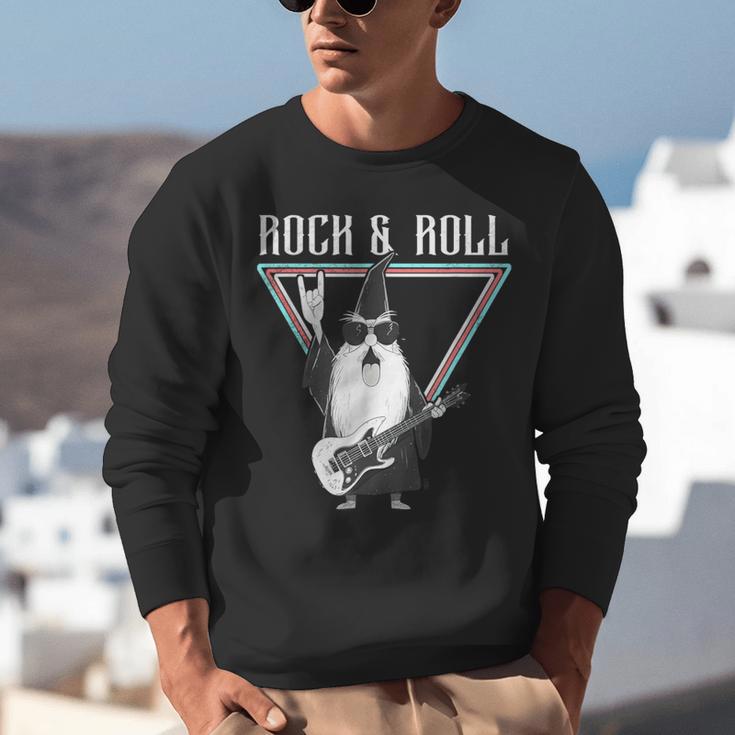 Rock & Roll Wizard Music Nostalgia Unisex Sweatshirt Rock & Roll Wizard Music Nostalgia Unisex Sweatshirt