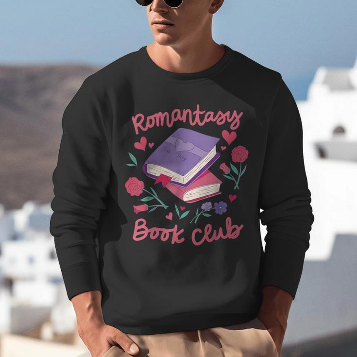 Romantasy Book Club Novel Reading Club Bibliophiles Fiction Unisex Sweatshirt
