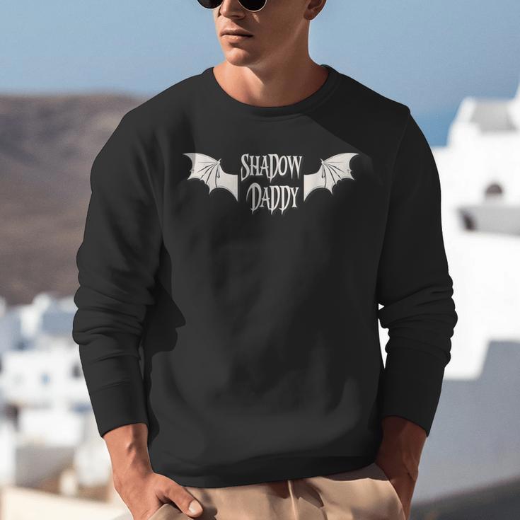 Romantasy Dark Romance Book Bat Boy Wings Shadow Daddy Lover Unisex Sweatshirt