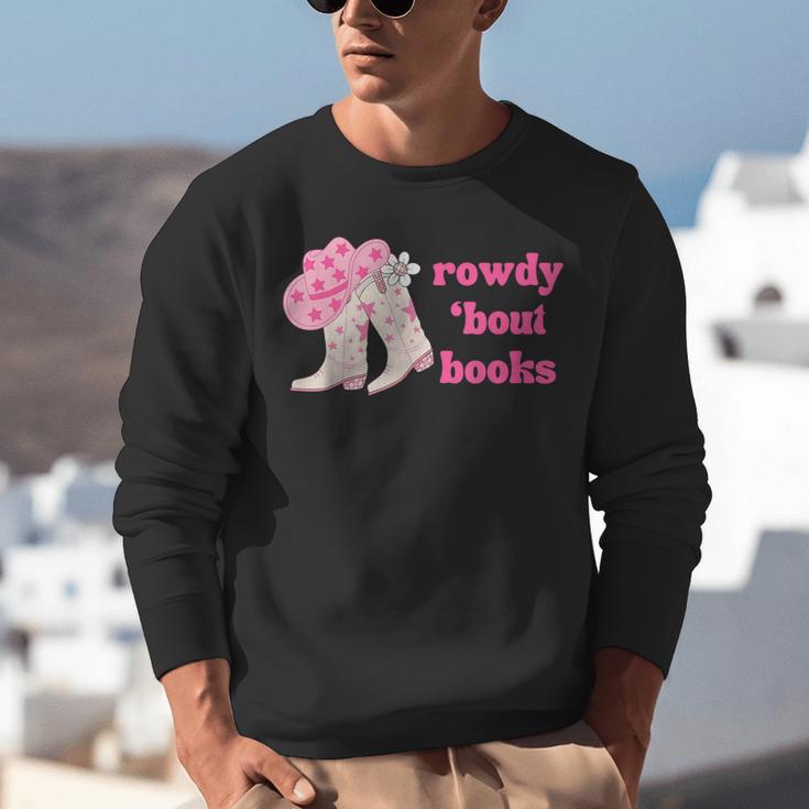 Rowdy 'Bout Books Cowboy Lovers Unisex Sweatshirt Rowdy 'Bout Books Cowboy Lovers Unisex Sweatshirt
